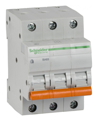 Автоматический выключатель Schneider Electric Домовой 3P 20А (C) 4.5кА