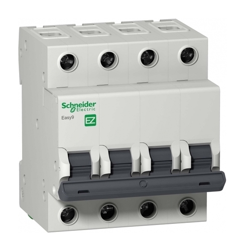 Автоматический выключатель Schneider Electric Easy9 4P 20А (B) 4.5кА