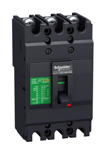 Силовой автомат Schneider Electric Easypact EZC 100, TM-D, 10кА, 3P, 16А