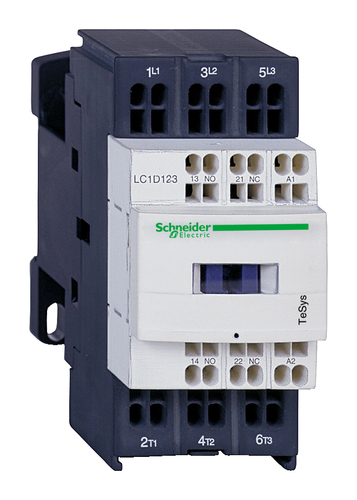 Контактор Schneider Electric TeSys LC1D 3P 12А 440/24В DC 5.5кВт