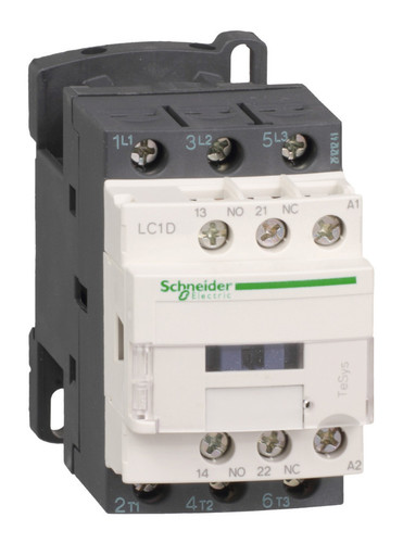 Контактор Schneider Electric TeSys LC1D 3P 18А 400/220В AC 7.5кВт, LC1D18M7TQ