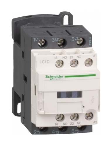 Контактор Schneider Electric TeSys LC1D 3P 18А 440/240В AC 9кВт