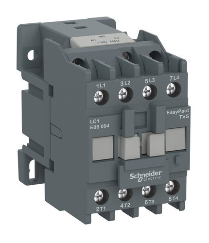 Контактор Schneider Electric EasyPact TVS 4P 20А 400/230В AC