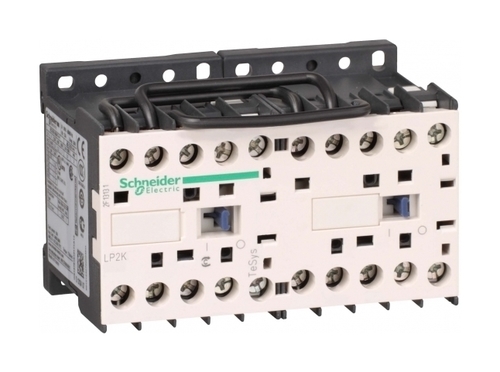 Реверсивный контактор Schneider Electric TeSys LP2K 3P 6А 400/110В DC 2.2кВт