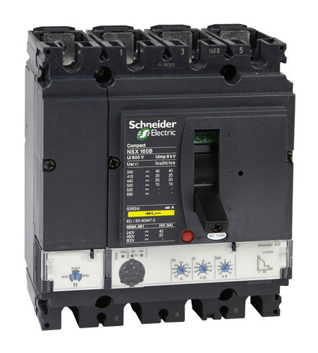 Силовой автомат Schneider Electric Compact NSX 100, Micrologic 2.2, 25кА, 4P, 100А