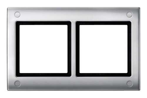 Рамка 2 поста Schneider Electric MERTEN AQUADESIGN IP44, алюминий