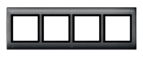 Рамка 4 поста Schneider Electric MERTEN AQUADESIGN IP44, антрацит