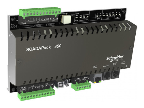 SCADAPack 350 RTU,2 поток,IEC61131,2 A/O