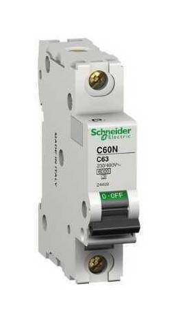 Автоматический выключатель Schneider Electric Multi9 1P 6А (C) 6кА