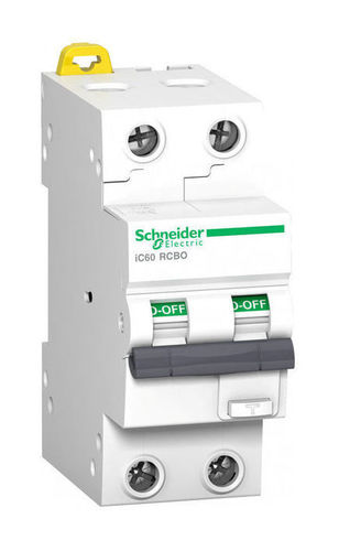 Дифавтомат Schneider Electric Acti9 2P 20А ( C ) 15 кА, 30 мА ( A-SI ), A9D27220