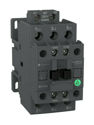 Контактор Systeme Electric SystemePact M 3P 38А 48В DC 18.5кВт, MC1D38ED