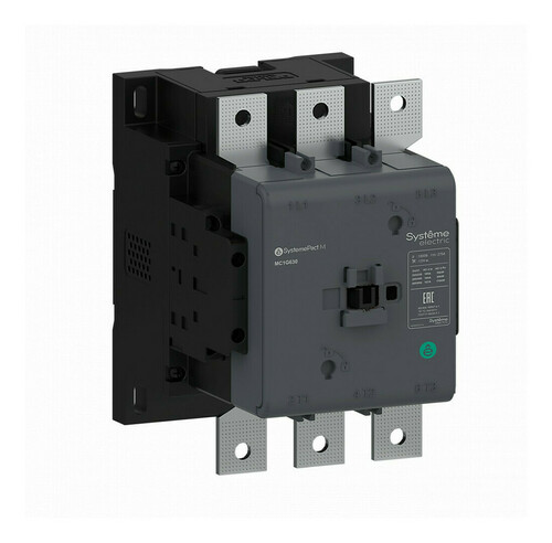 Контактор Systeme Electric SystemePact M 3P 630А 250-500В AC//DC 355кВт, MC1G630URE