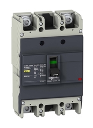 Силовой автомат Easypact EZC 250, TM-D, 36кА, 3P, 160А