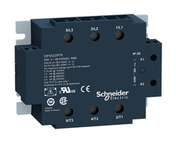 ТВЕРДОТЕЛЬНОЕ РЕЛЕ, 3 ФАЗЫ, 25А SSP3A225BDT